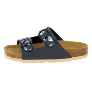 Lico - Lico Bioline Hausschuhe Kinder marine orange