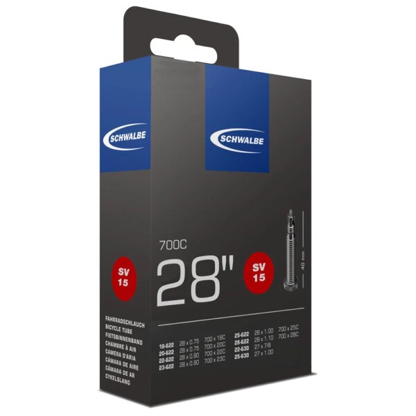 Schwalbe - Schwalbe Standardschlauch SV15 28"