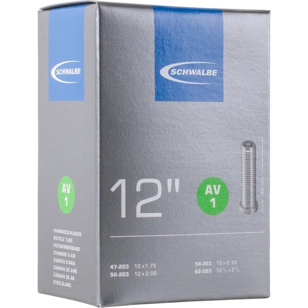 Schwalbe - Schwalbe AV1 Standardschlauch 12"