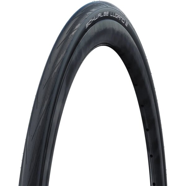 Schwalbe-Schwalbe-Lugano-II-28-700x23C-Reifen-schwarz-schwarz Schwalbe - Schwalbe Lugano II 28" 700x23C Reifen schwarz