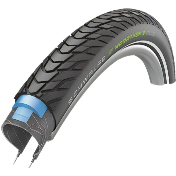 Schwalbe - Schwalbe Marathon E-Plus 28x2.00' Reifen sw-RT