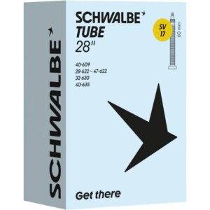 Schwalbe - Schwalbe SV17 27/47-622/635 60mm City/ Trekking Schlauch 28"