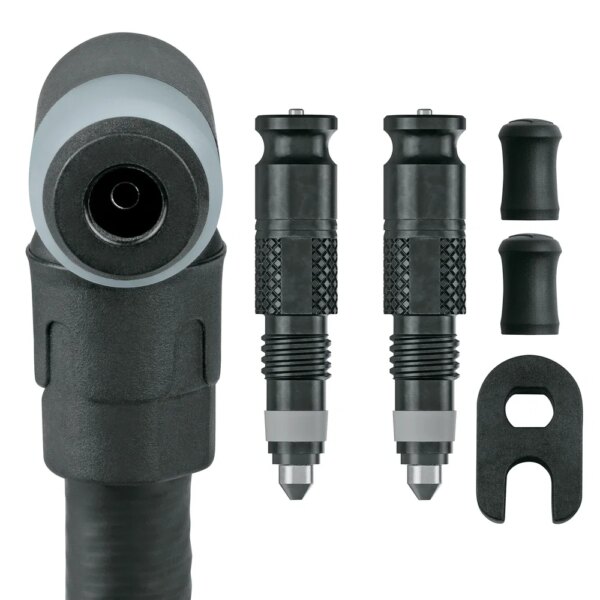 Schwalbe-Schwalbe-ClikValve-Umruest-Set-SV-mit-SKS-CLIK-TEC-Pumpenkopf-schwarz Schwalbe - Schwalbe ClikValve Umrüst-Set SV mit SKS CLIK TEC-Pumpenkopf
