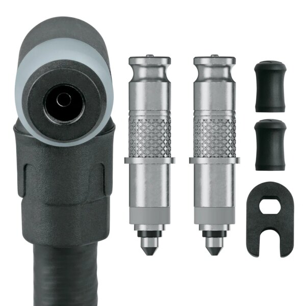 Schwalbe-Schwalbe-ClikValve-Umruest-Set-DV-mit-SKS-CLIK-TEC-Pumpenkopf-schwarz Schwalbe - Schwalbe ClikValve Umrüst-Set DV mit SKS CLIK TEC-Pumpenkopf