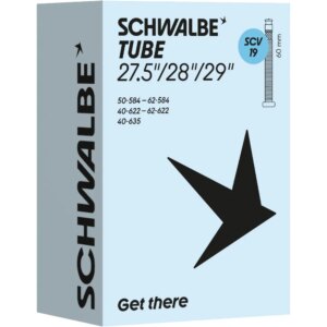 Schwalbe - Schwalbe SCV19 40/62-584/635 60mm MTB Schlauch 27.5" 28" 29"