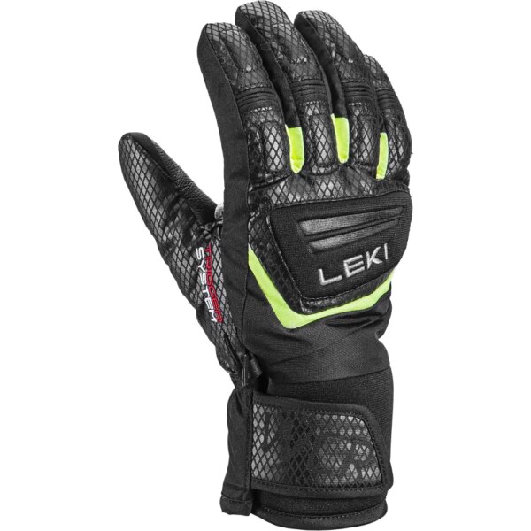 LEKI-LEKI-WCR-Team-3D-Junior-Skihandschuhe-Kinder-black-ice-lemon-schwarz LEKI - LEKI WCR Team 3D Junior Skihandschuhe Kinder black ice lemon