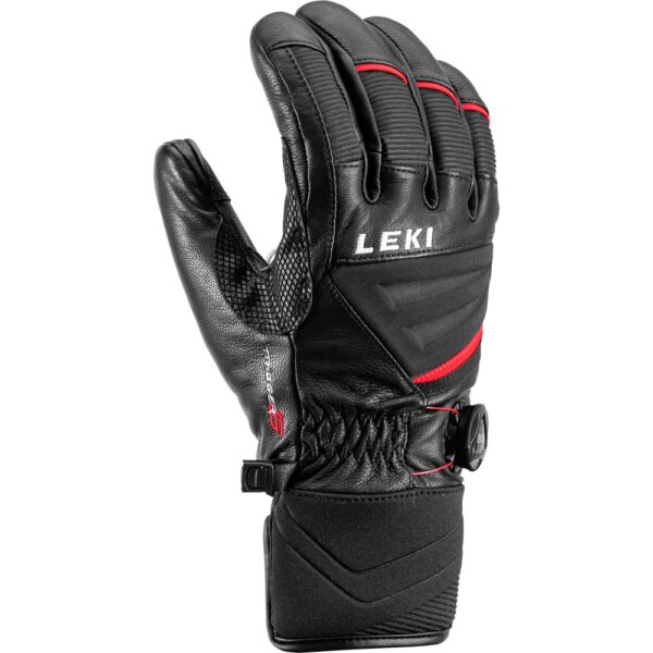 LEKI-LEKI-Griffin-Tune-S-Boa®-schwarz-rot-schwarz LEKI - LEKI Griffin Tune S Boa® schwarz rot