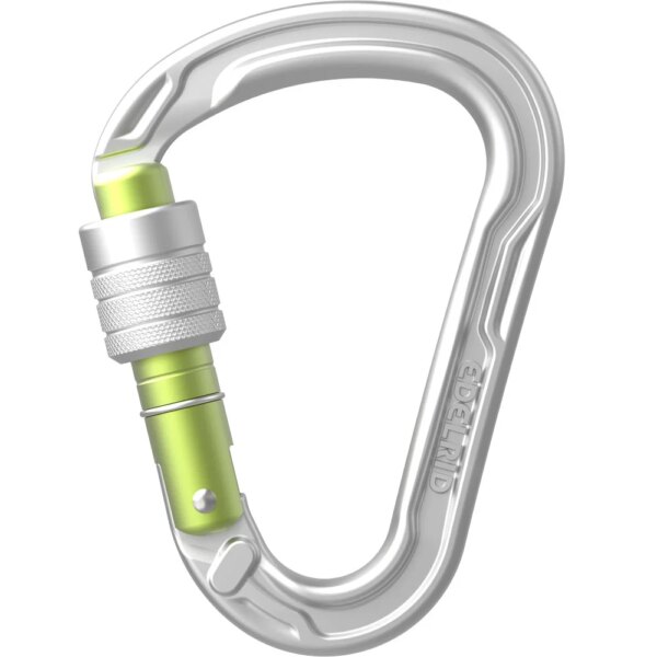 Edelrid-Edelrid-HMS-Strike-Screw-II-Karabiner-silber-grau Edelrid - Edelrid HMS Strike Screw II Karabiner silber