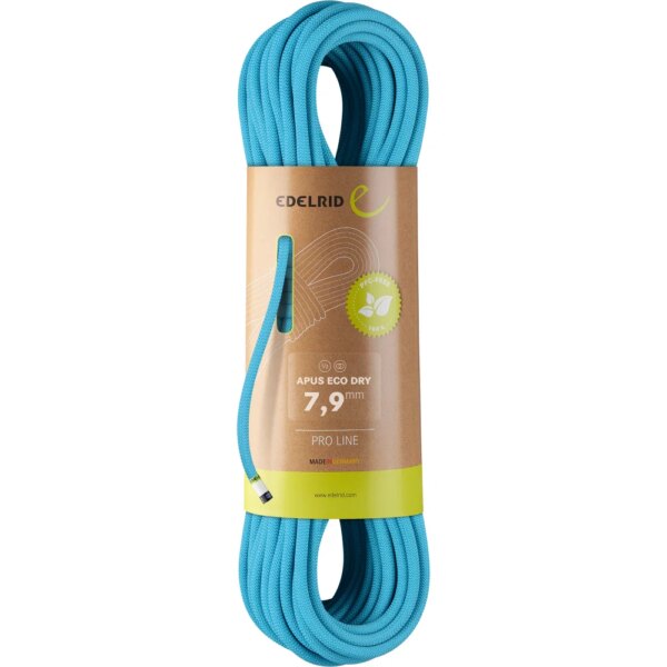 ON-Sportartikel-blau Edelrid - Edelrid Apus Eco Dry 7,9mm Seil icemint