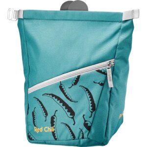 Red - Chili Boulder Reactor Chalk Bag light pacific