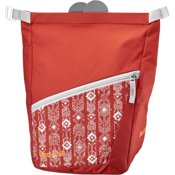 Red-Chili-Boulder-Reactor-Chalk-Bag-salsa-rot Red - Chili Boulder Reactor Chalk Bag salsa
