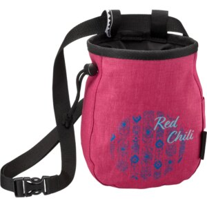 Red - Chili Giant Chalk Bag granita