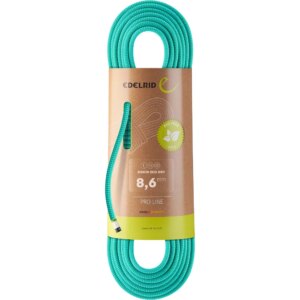 Edelrid - Edelrid Siskin Eco Dry 8,6mm Einfachseil icemint
