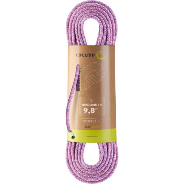 Edelrid-Edelrid-Birdlime-1R-98mm-Seil-pink-rosapink Edelrid - Edelrid Birdlime 1R 9,8mm Seil pink
