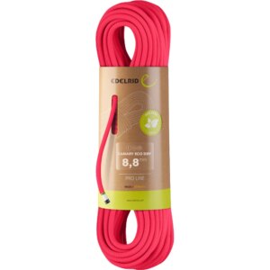 Edelrid - Edelrid Canary Eco Dry 8,8mm Kletterseil pink