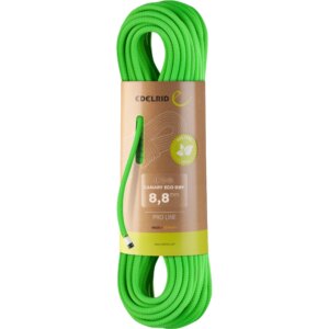 Edelrid - Edelrid Canary Eco Dry 8,8mm Kletterseil neon green