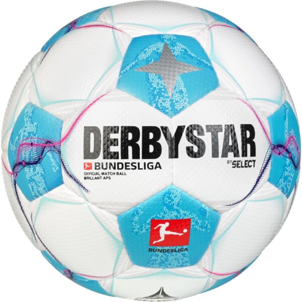 DERBYSTAR-DERBYSTAR-Bundesliga-Brillant-APS-v24-Fussball-weiss-weiss DERBYSTAR - DERBYSTAR Bundesliga Brillant APS v24 Fußball weiß