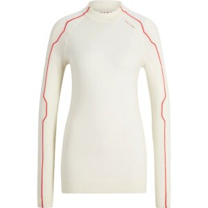 Falke - Falke WoolTech Trend Longsleeve offwhite neon red