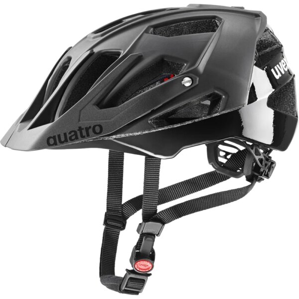 Uvex-Uvex-Quatro-cc-Fahrradhelm-all-black-matt-schwarz Uvex - Uvex Quatro cc Fahrradhelm all black matt