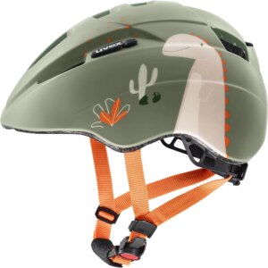 Uvex - Uvex Kid 2 cc Fahrradhelm Kinder sage green dino matt
