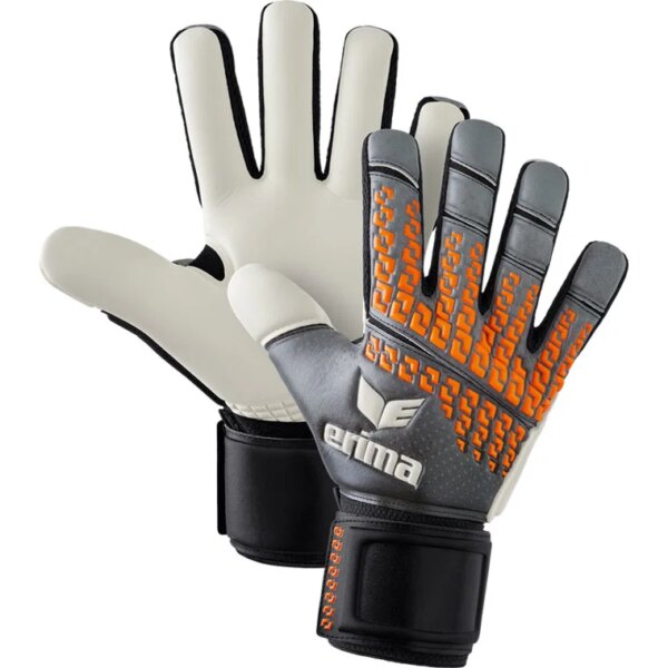 Erima-Erima-Skinator-Training-NF-Torwarthandschuh-Unisex-schwarz-orange-orangegrau Erima - Erima Skinator Training NF Torwarthandschuh Unisex schwarz orange
