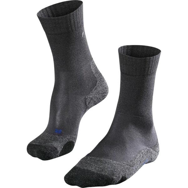 Falke-Falke-TK2-Cool-asphalt-melange-grau Falke - Falke TK2 Cool asphalt melange