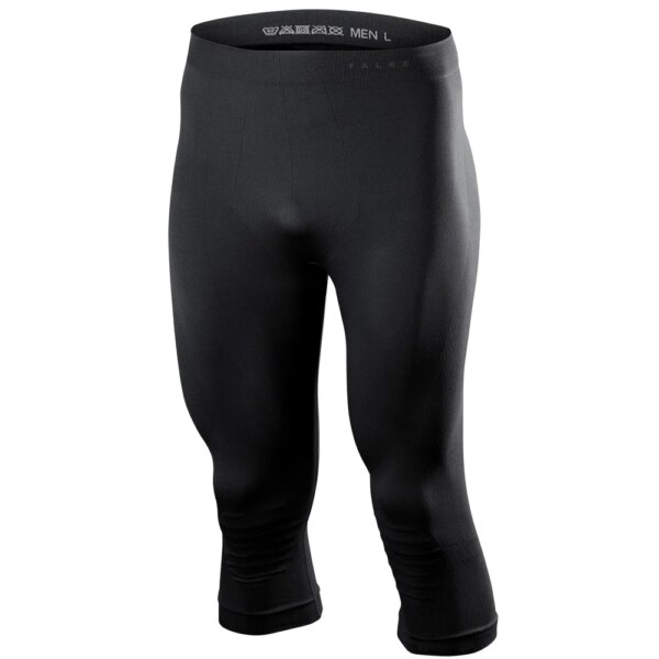 Falke-Falke-34-Tights-Unterhose-schwarz-schwarz Falke - Falke 3/4 Tights Unterhose schwarz