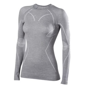 Falke - Falke Wool-Tech Longsleeve grau