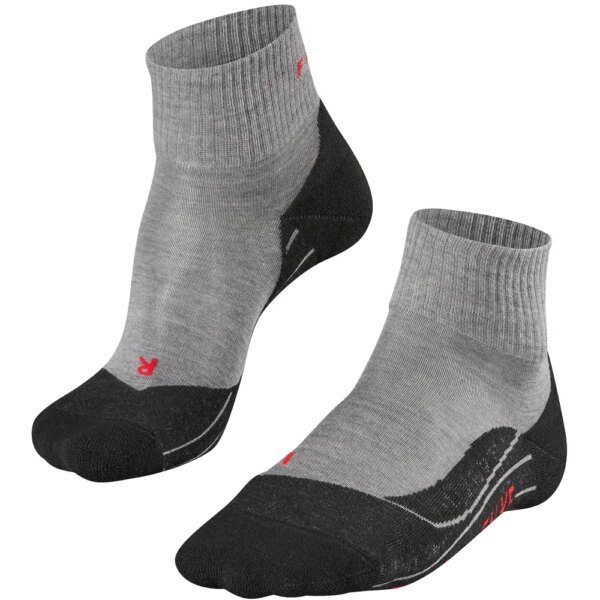 Falke-Falke-TK5-Wander-Short-Socken-light-grey-grau Falke - Falke TK5 Wander Short Socken light grey