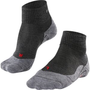 Falke - Falke TK5 Wander Short Socken asphalt melange