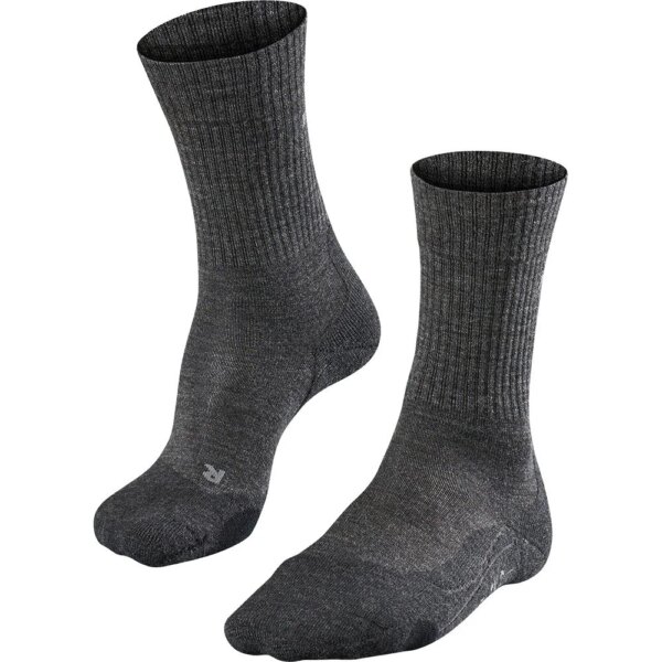 Falke-Falke-TK2-Wool-Wandersocke-smog-grau Falke - Falke TK2 Wool Wandersocke smog
