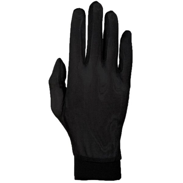 Roeckl-Sports-Unterziehhandschuh-Seide-schwarz-schwarz Roeckl - Sports Unterziehhandschuh Seide schwarz