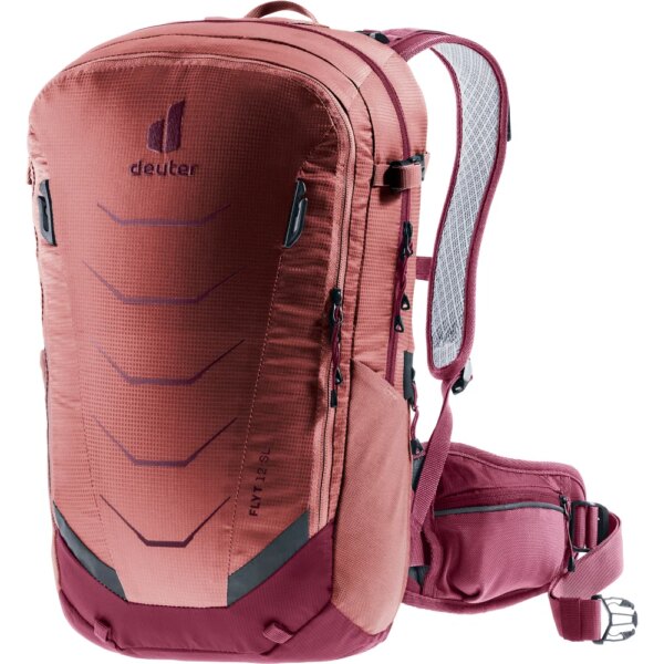 deuter-deuter-Flyt-12L-SL-Bike-Rucksack-caspia-maron-rot deuter - deuter Flyt 12L SL Bike Rucksack caspia maron
