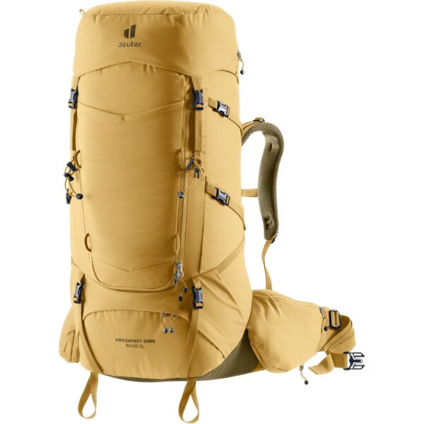 deuter-deuter-Aircontact-Core-5510L-SL-Rucksack-savanna-gelb deuter - deuter Aircontact Core 55+10L SL Rucksack savanna