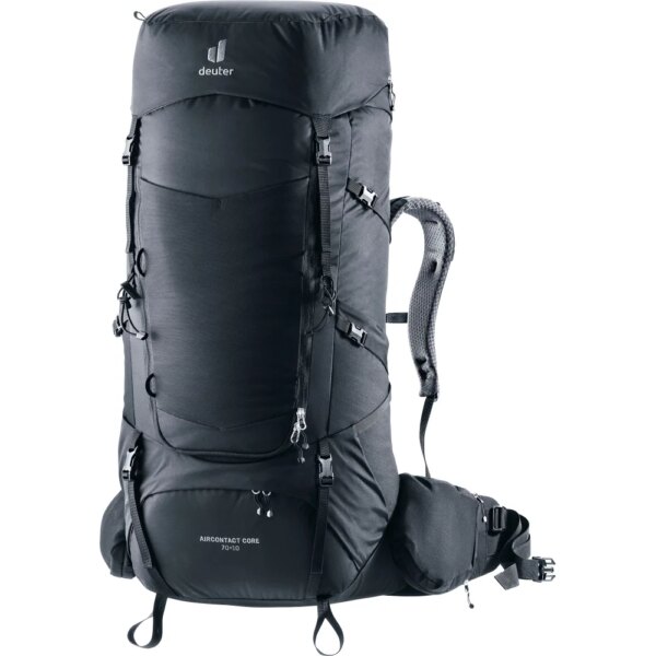 deuter-deuter-Aircontact-Core-7010L-Trekkingrucksack-schwarz-schwarz deuter - deuter Aircontact Core 70+10L Trekkingrucksack schwarz