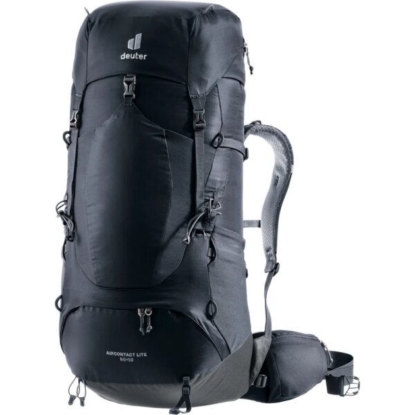 deuter-deuter-Aircontact-Lite-5010L-Rucksack-black-schwarz deuter - deuter Aircontact Lite 50+10L Rucksack black