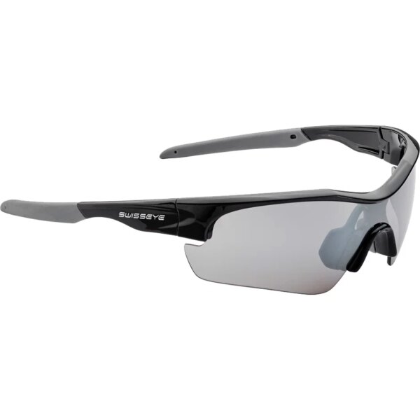 Swiss - Eye Spin Sonnenbrille Kinder black shiny anthracite smoke fm