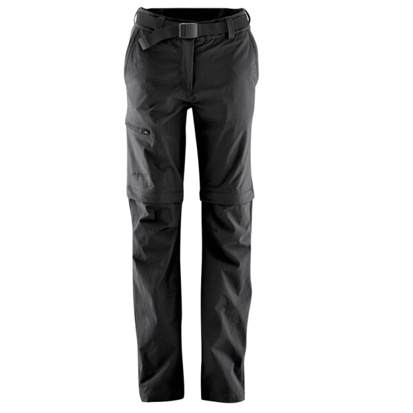 Maier-Sports-Nata-Zip-Off-Hose-schwarz-schwarz Maier - Sports Nata Zip Off Hose schwarz