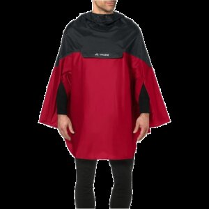 VAUDE - VAUDE Cover Poncho III indian red