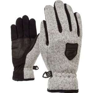 Ziener - Ziener Limagiosso Strickfleece Handschuhe Jungen grey melange