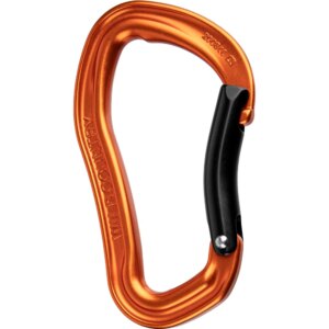 Wild - Country Electron Bent Gate Karabiner orange schwarz