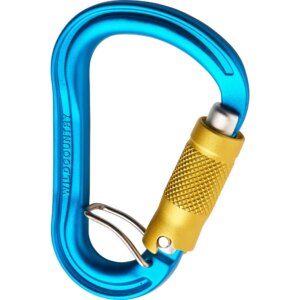 Wild - Country Xenon HMS Trilock Belay Karabiner blau
