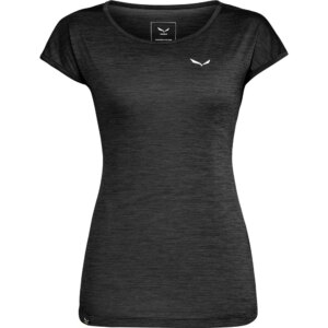 SALEWA - SALEWA Puez Melange Dry T-Shirt black out melange