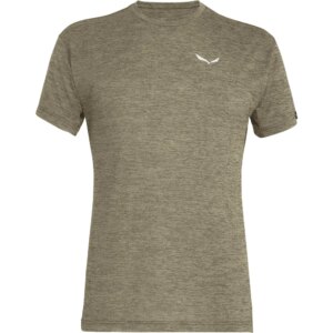 SALEWA - SALEWA Puez Melange Dry T-Shirt dark olive melange