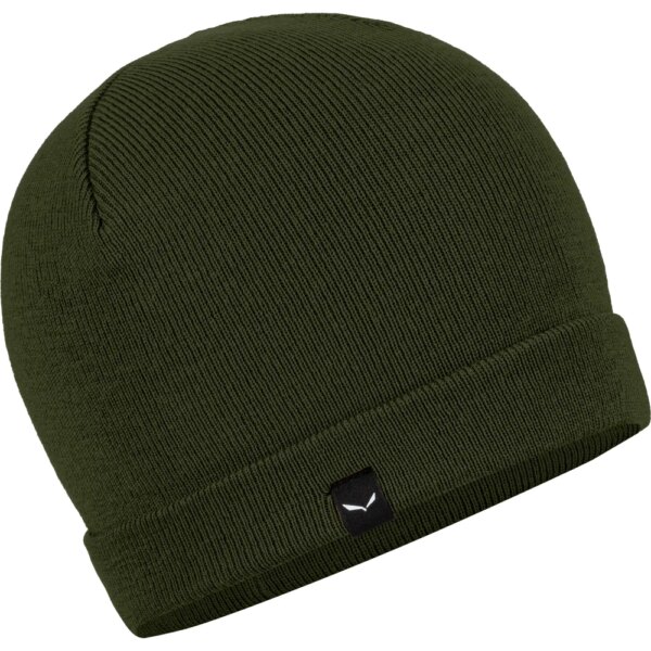 SALEWA-SALEWA-Puez-Alpine-Merino-Muetze-dark-olive-gruen SALEWA - SALEWA Puez Alpine Merino Mütze dark olive