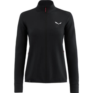 SALEWA - SALEWA Puez Waffle Hybrid Fleecejacke black out