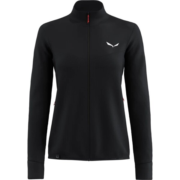 SALEWA-SALEWA-Puez-Waffle-Hybrid-Fleecejacke-black-out-schwarz SALEWA - SALEWA Puez Waffle Hybrid Fleecejacke black out