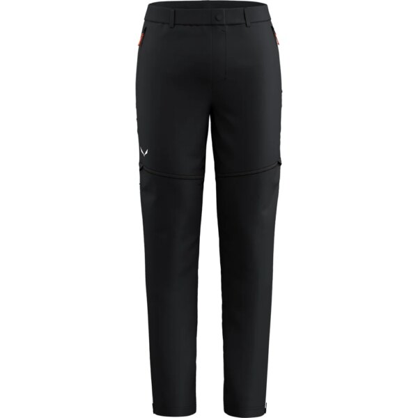 SALEWA-SALEWA-Puez-Talveno-DST-Zip-Off-Softshellhose-black-out-schwarz SALEWA - SALEWA Puez Talveno DST Zip-Off Softshellhose black out