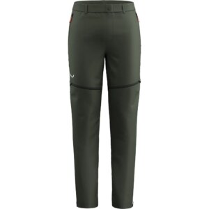 SALEWA - SALEWA Puez Talveno DST Zip-Off Softshellhose dark olive