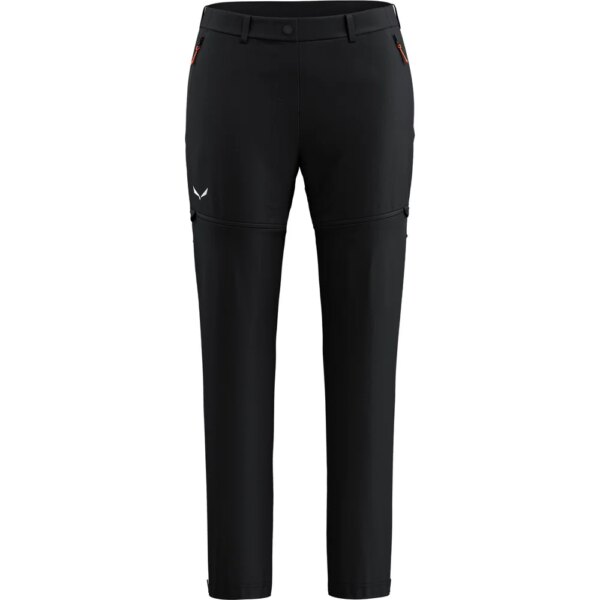 SALEWA-SALEWA-Puez-Talvena-DST-Zip-Off-Softshellhose-black-out-schwarz SALEWA - SALEWA Puez Talvena DST Zip-Off Softshellhose black out